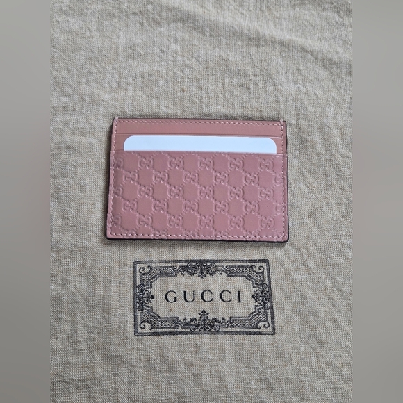 Gucci Micro Guccissima โ Soft Pink Leather BNWOT - Picture 4 of 6